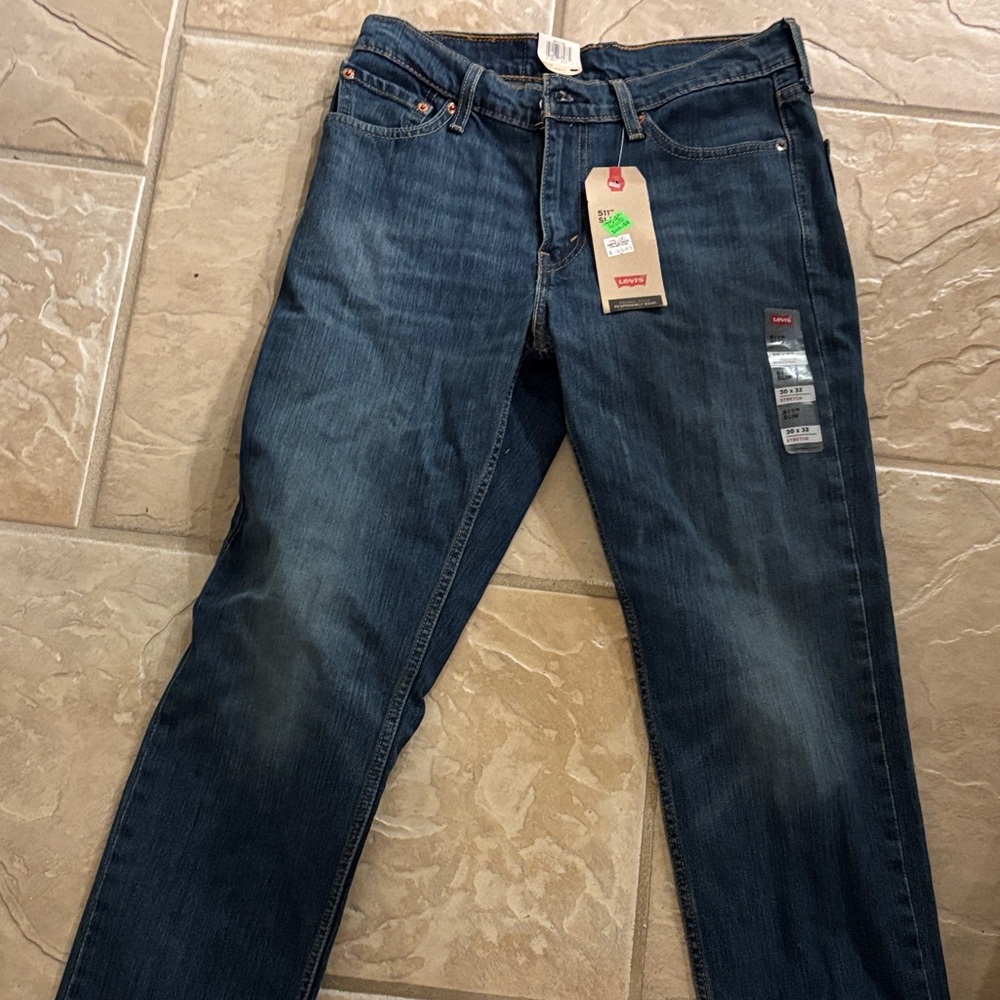 Levi's Men's Indigo Straight Jeans